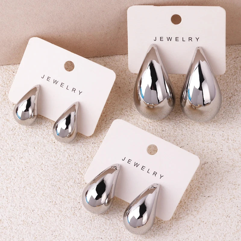 Drop Earring Silver